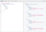 A view of the GraphiQL preview of retrieving language nodes