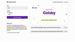 Screen-recording of the Gatsby Image Generator demo site in action.